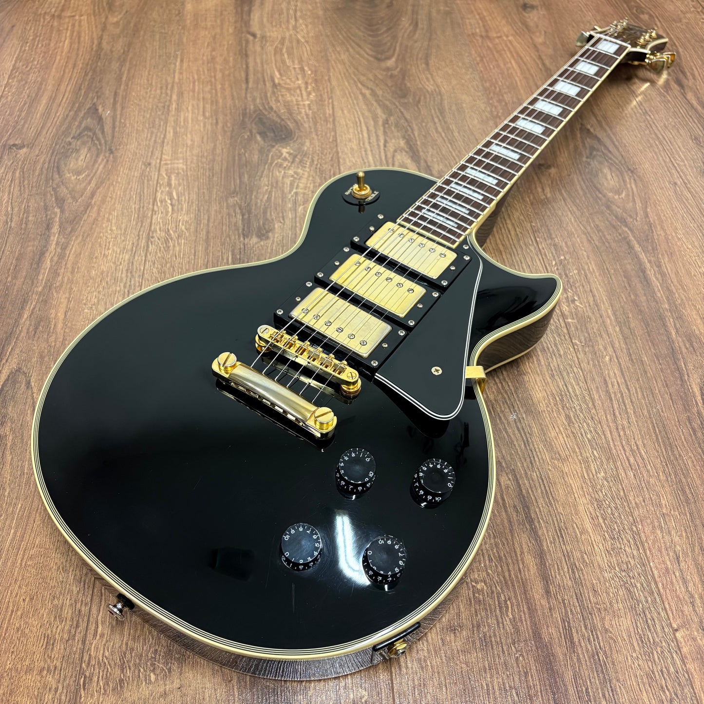 Pre-Owned Epiphone MIK Les Paul Black Beauty - Ebony - 2002