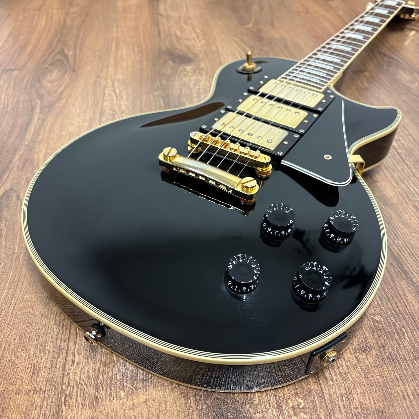 Pre-Owned Epiphone MIK Les Paul Black Beauty - Ebony - 2002