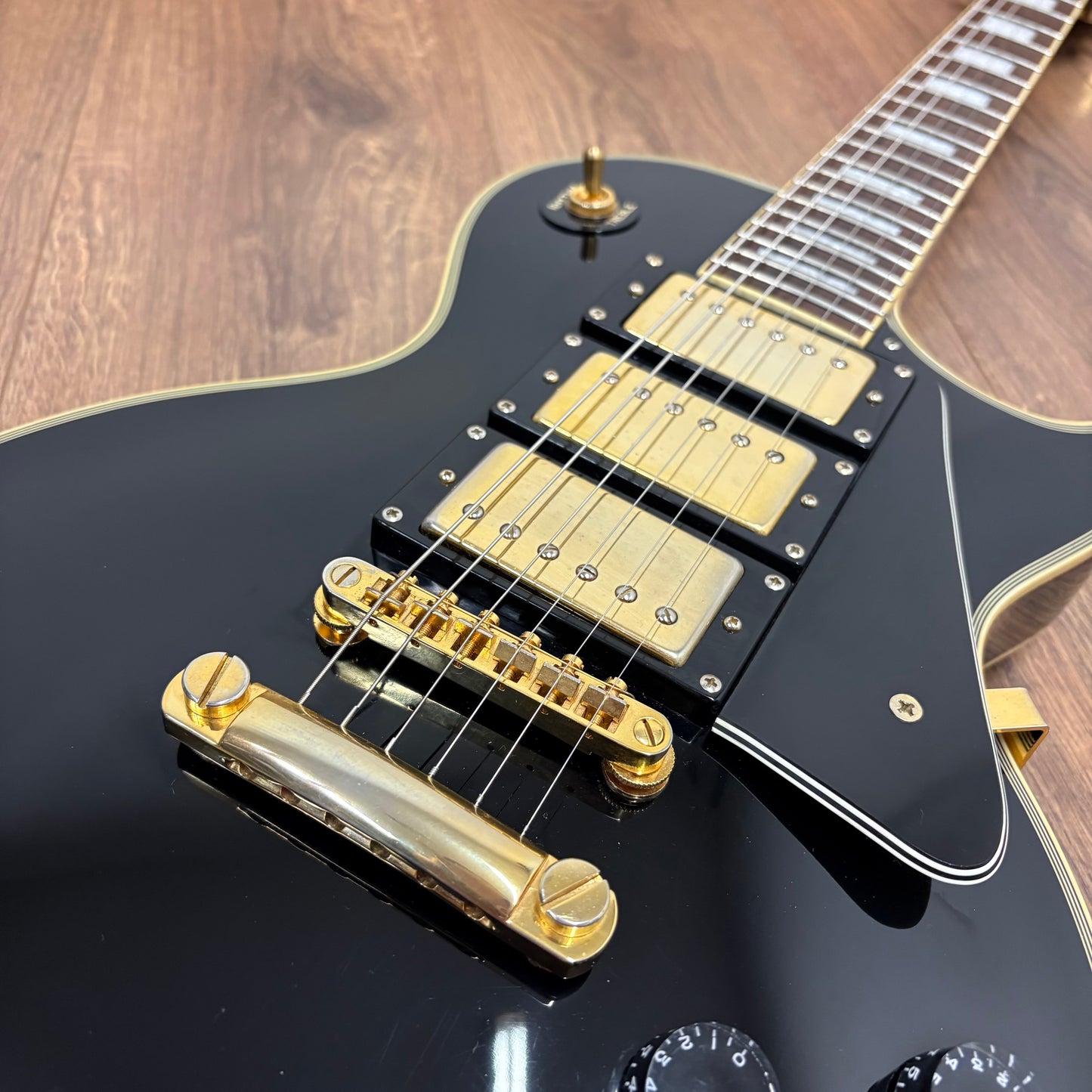 Pre-Owned Epiphone MIK Les Paul Black Beauty - Ebony - 2002