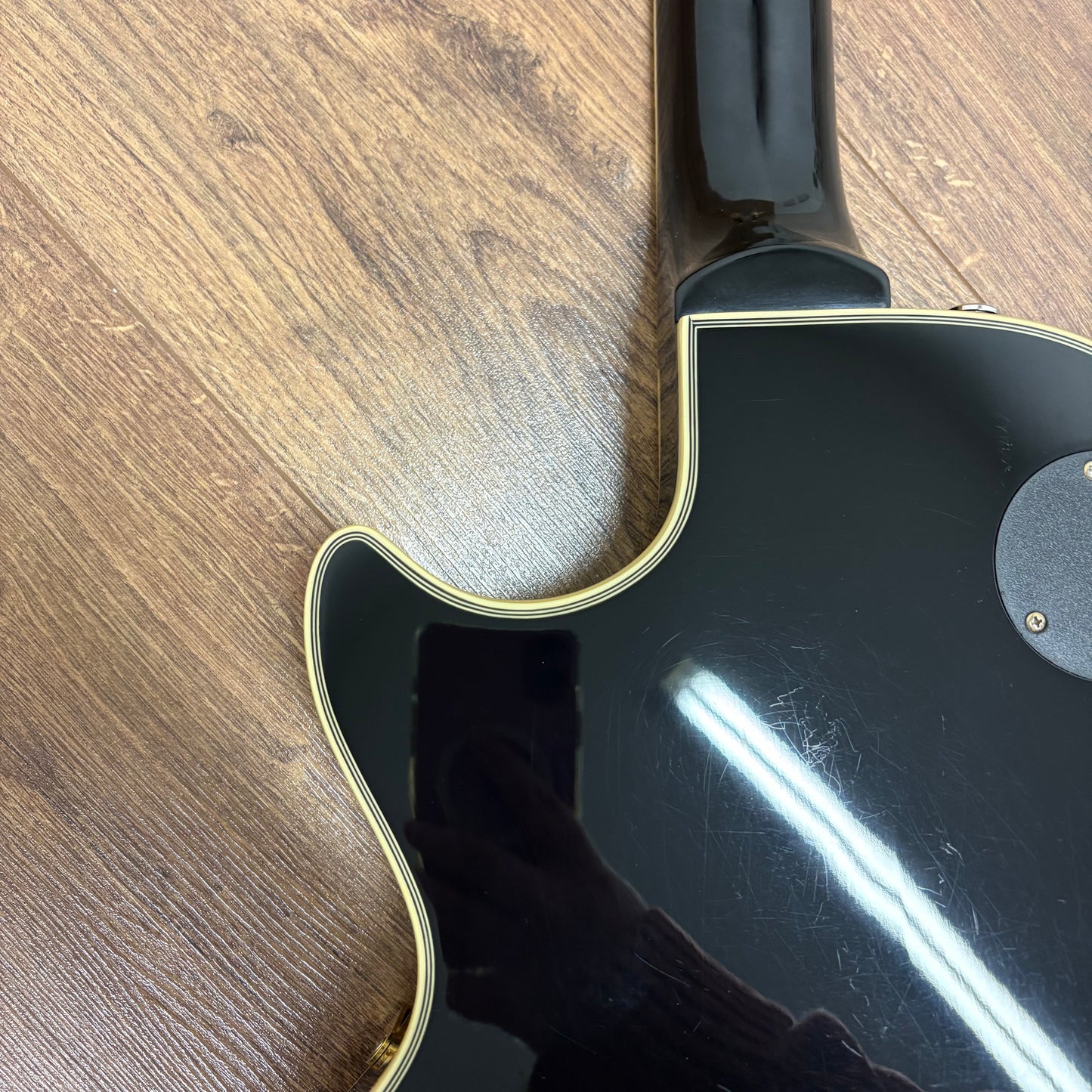 Pre-Owned Epiphone MIK Les Paul Black Beauty - Ebony - 2002