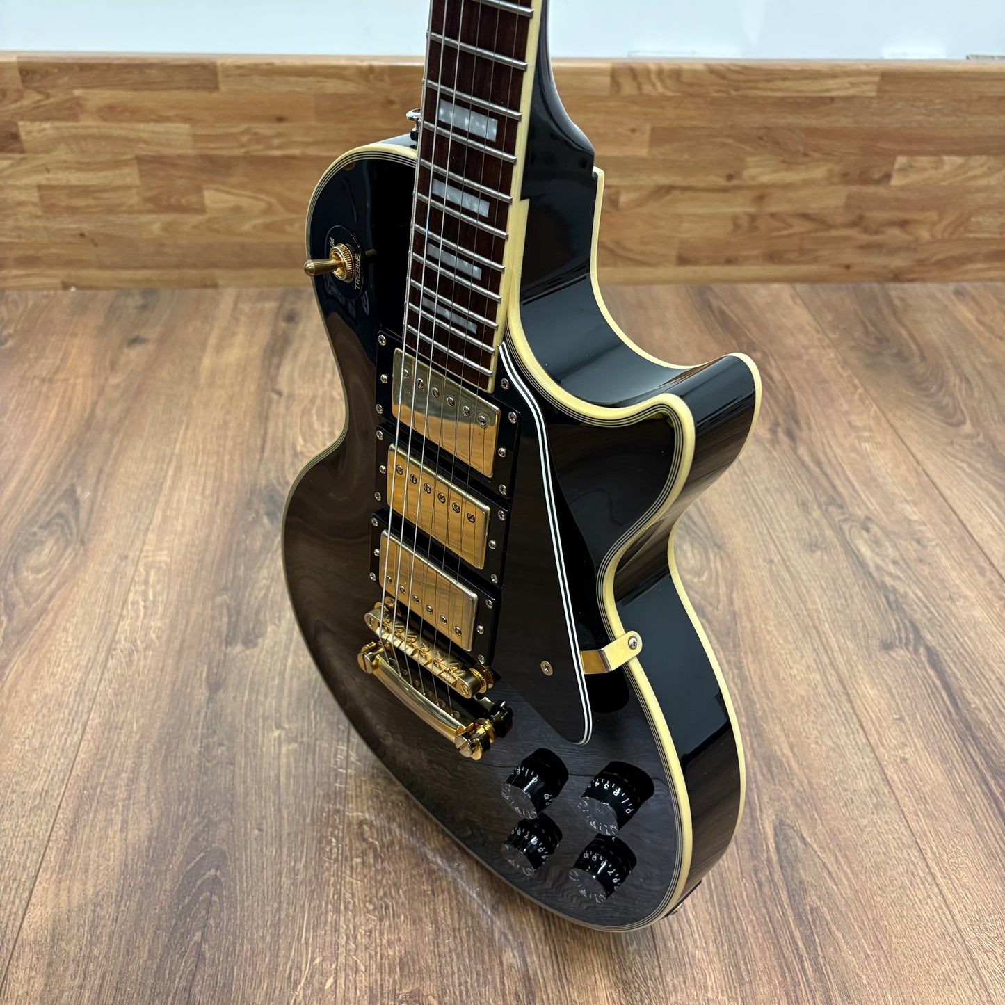Pre-Owned Epiphone MIK Les Paul Black Beauty - Ebony - 2002