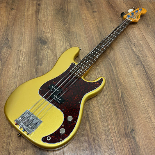 Pre-Owned Squier FSR Classic Vibe 60s Precision Bass *Upgraded* - Aztec Gold