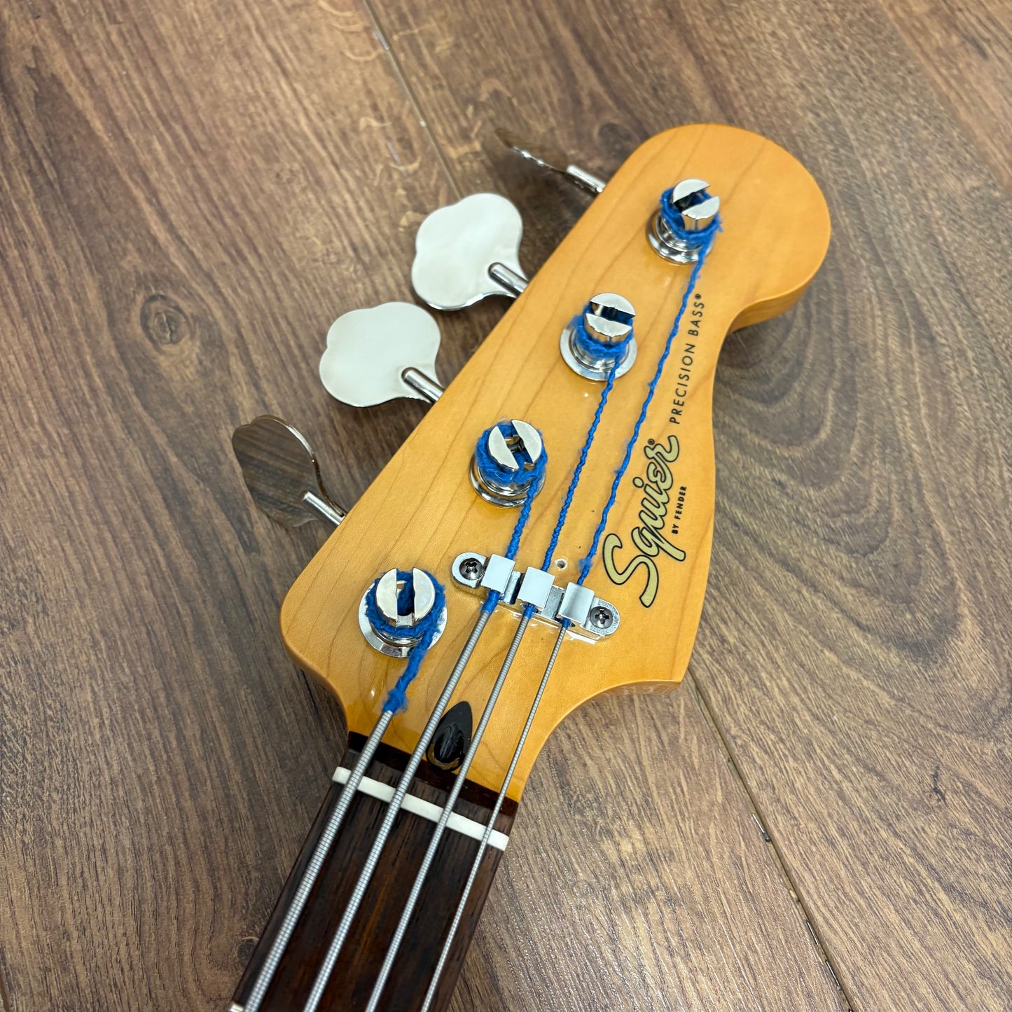 Pre-Owned Squier FSR Classic Vibe 60s Precision Bass *Upgraded* - Aztec Gold