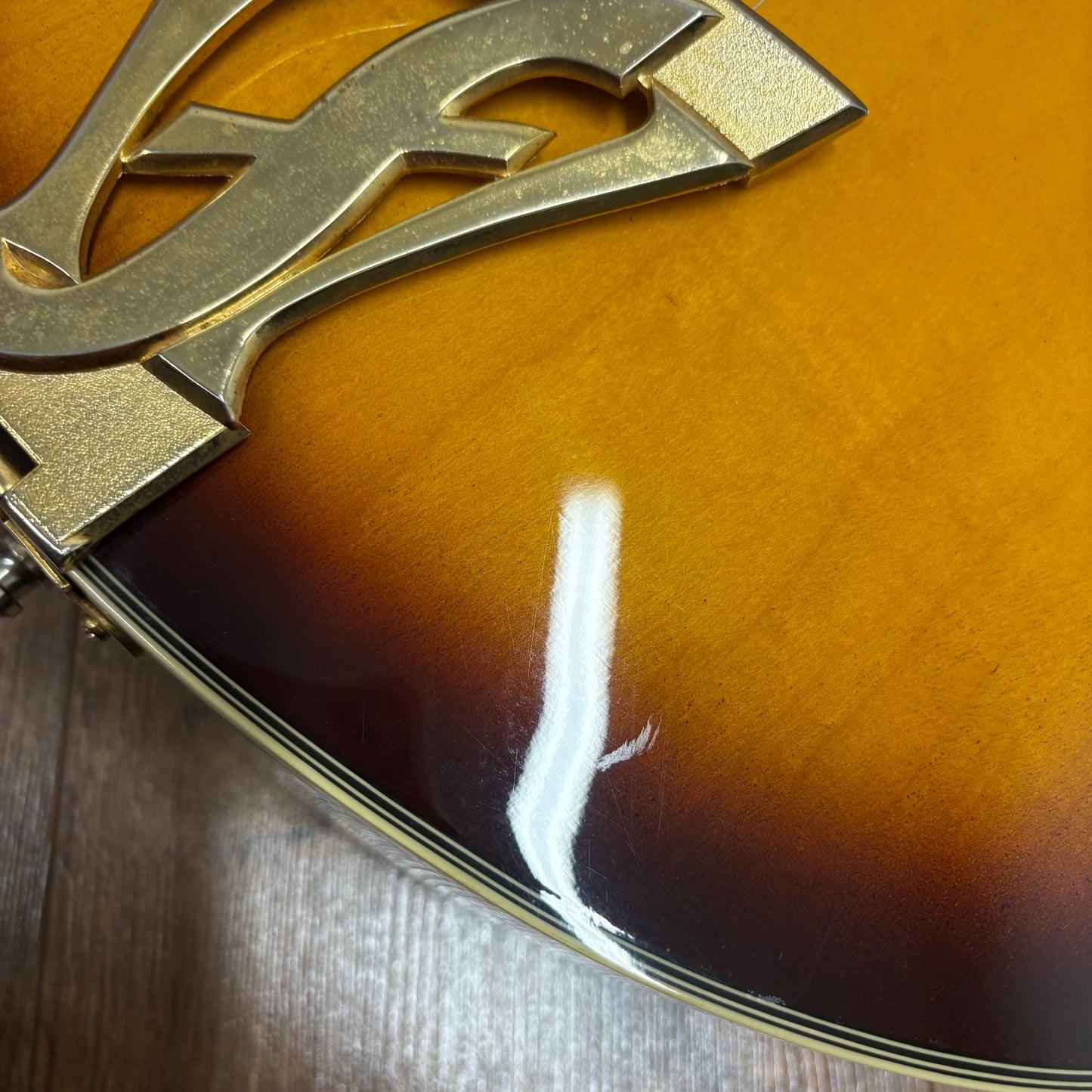 Pre-Owned Fenix FAE-6 Archtop Jazz Guitar - Sunburst - 1990s