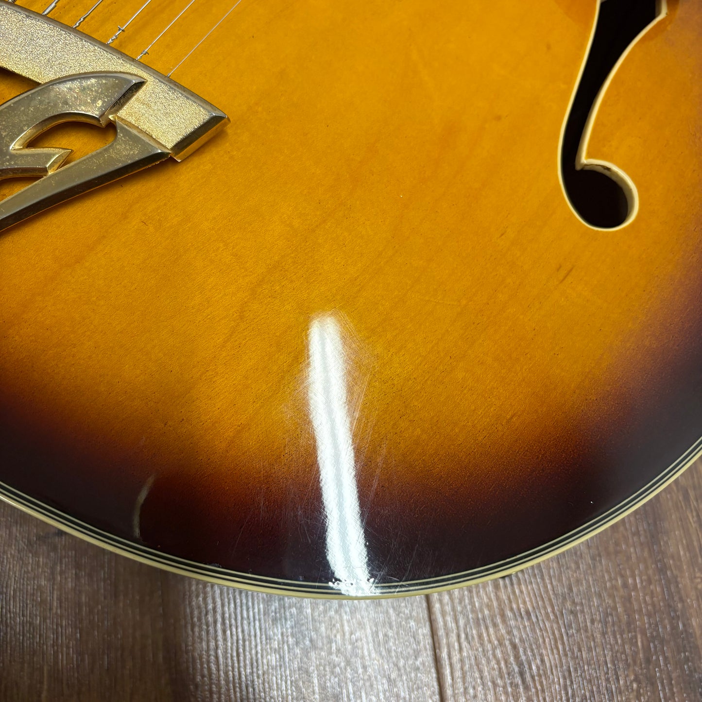Pre-Owned Fenix FAE-6 Archtop Jazz Guitar - Sunburst - 1990s