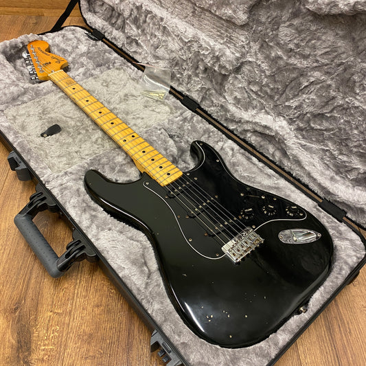 Pre-Owned Fender Hardtail Stratocaster - Black - 1979 / 81