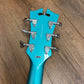 Pre-Owned D'Angelico Premier Doublecut Semi-Hollow Stopbar - Ocean Turquoise