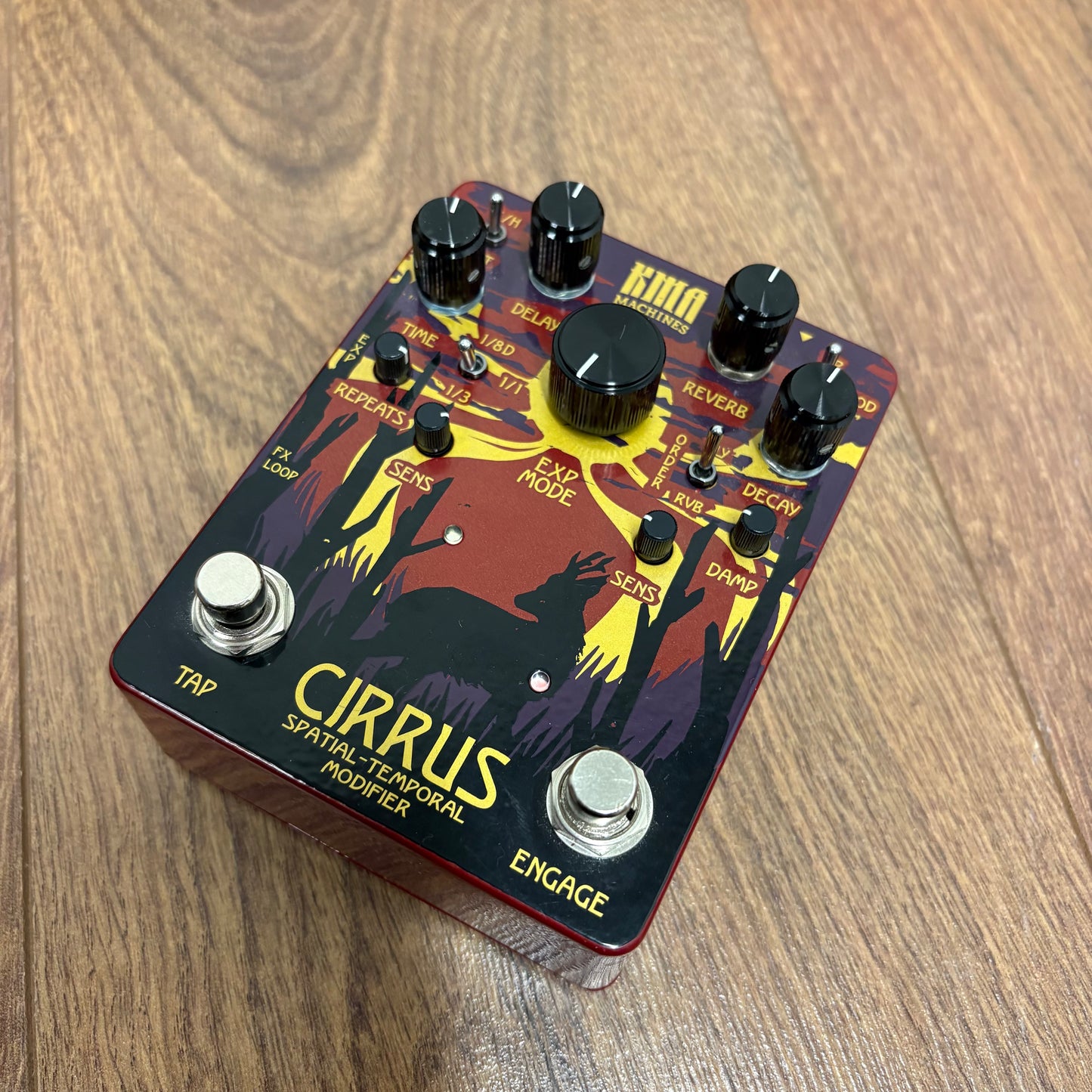 Pre-Owned KMA Audio Machines Cirrus Delay & Reverb Pedal