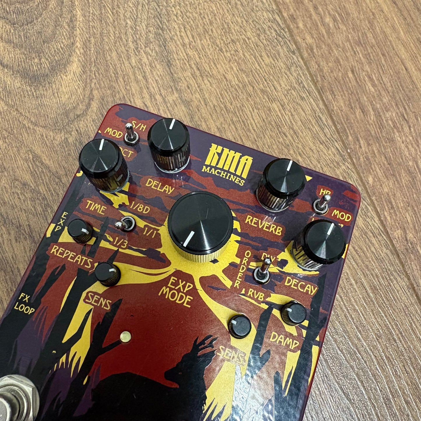 Pre-Owned KMA Audio Machines Cirrus Delay & Reverb Pedal