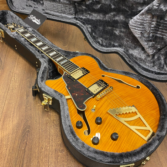 Pre-Owned D'Angelico Excel EX-SS - Left Handed - Vintage Natural