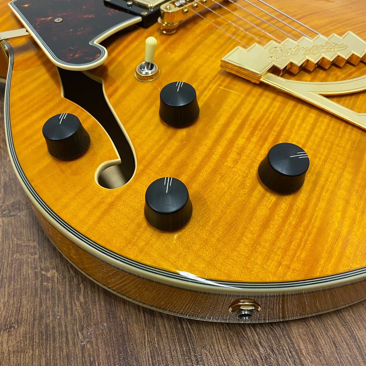 Pre-Owned D'Angelico Excel EX-SS - Left Handed - Vintage Natural