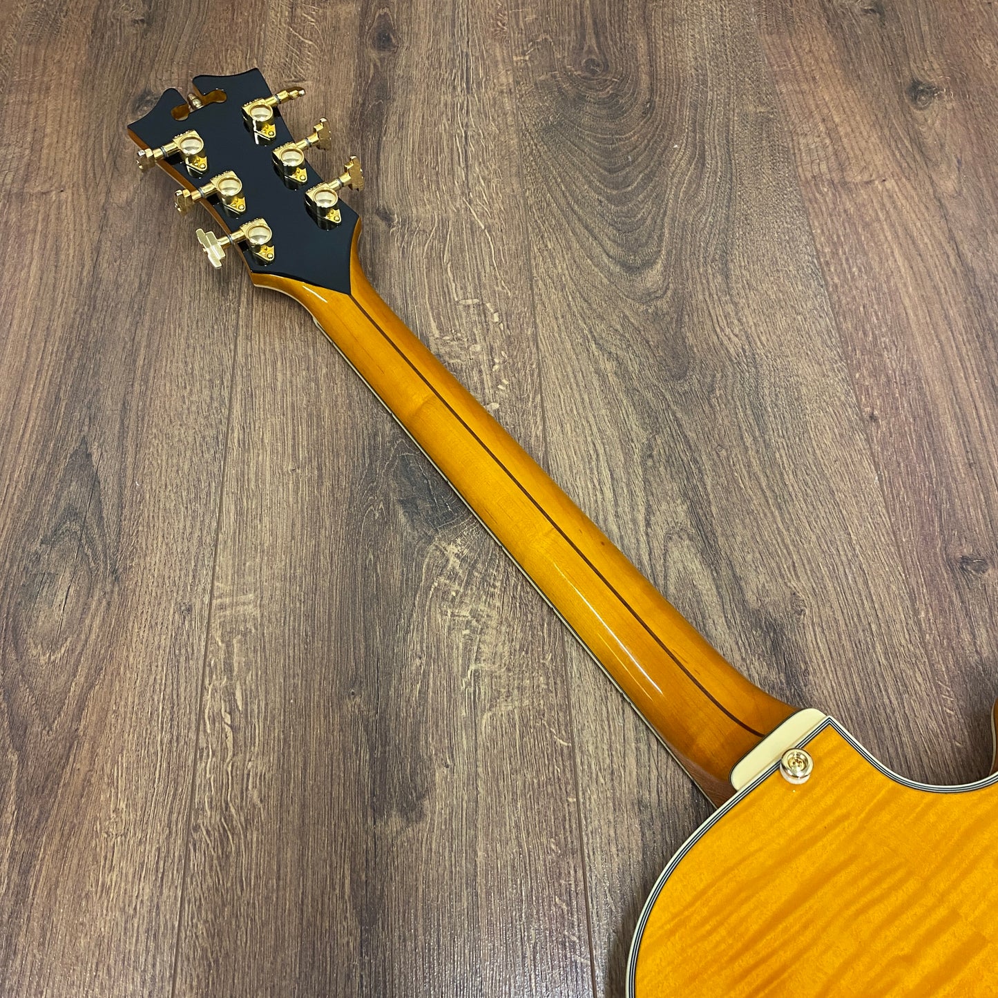 Pre-Owned D'Angelico Excel EX-SS - Left Handed - Vintage Natural
