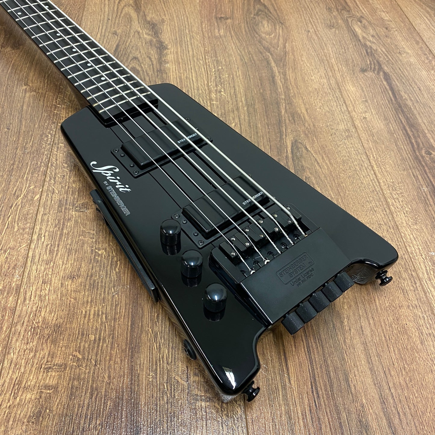 Pre-Owned Steinberger Spirit XT-25 Standard 5-String Bass - Left Handed - Black