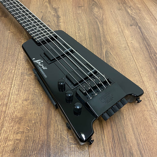 Pre-Owned Steinberger Spirit XT-25 Standard 5-String Bass - Left Handed - Black