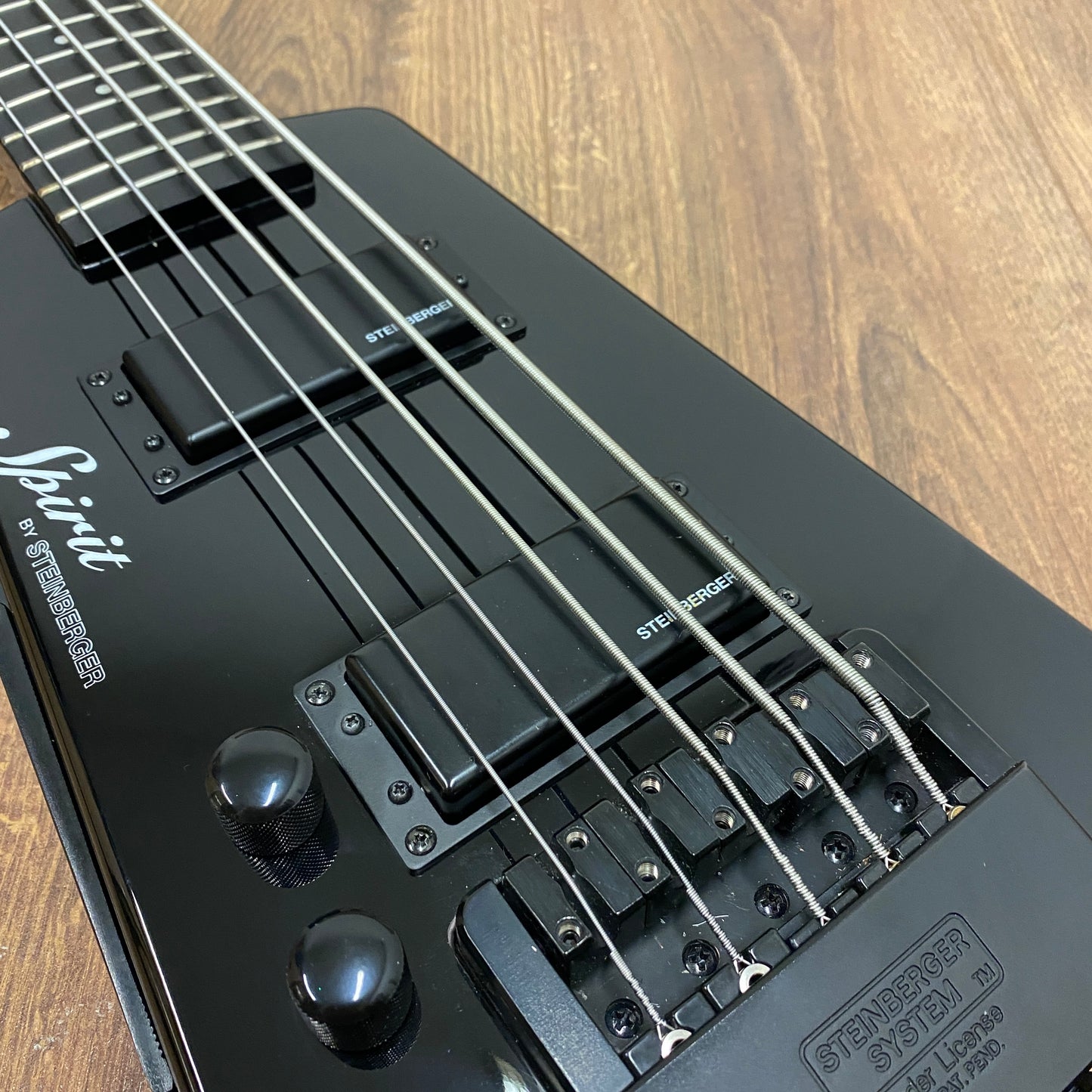 Pre-Owned Steinberger Spirit XT-25 Standard 5-String Bass - Left Handed - Black