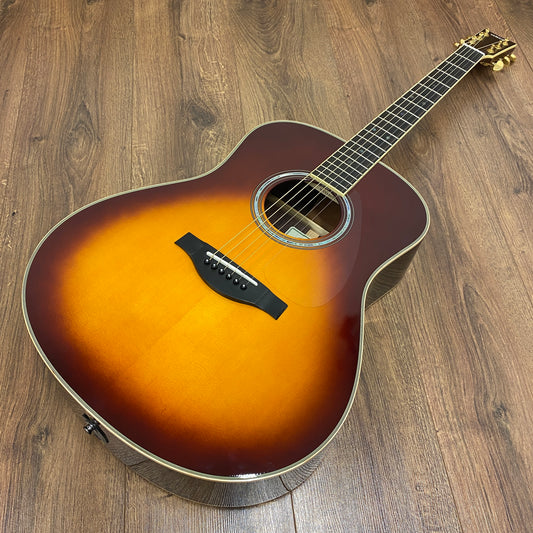 Pre-Owned Yamaha LL-TA Transacoustic - Brown Sunburst