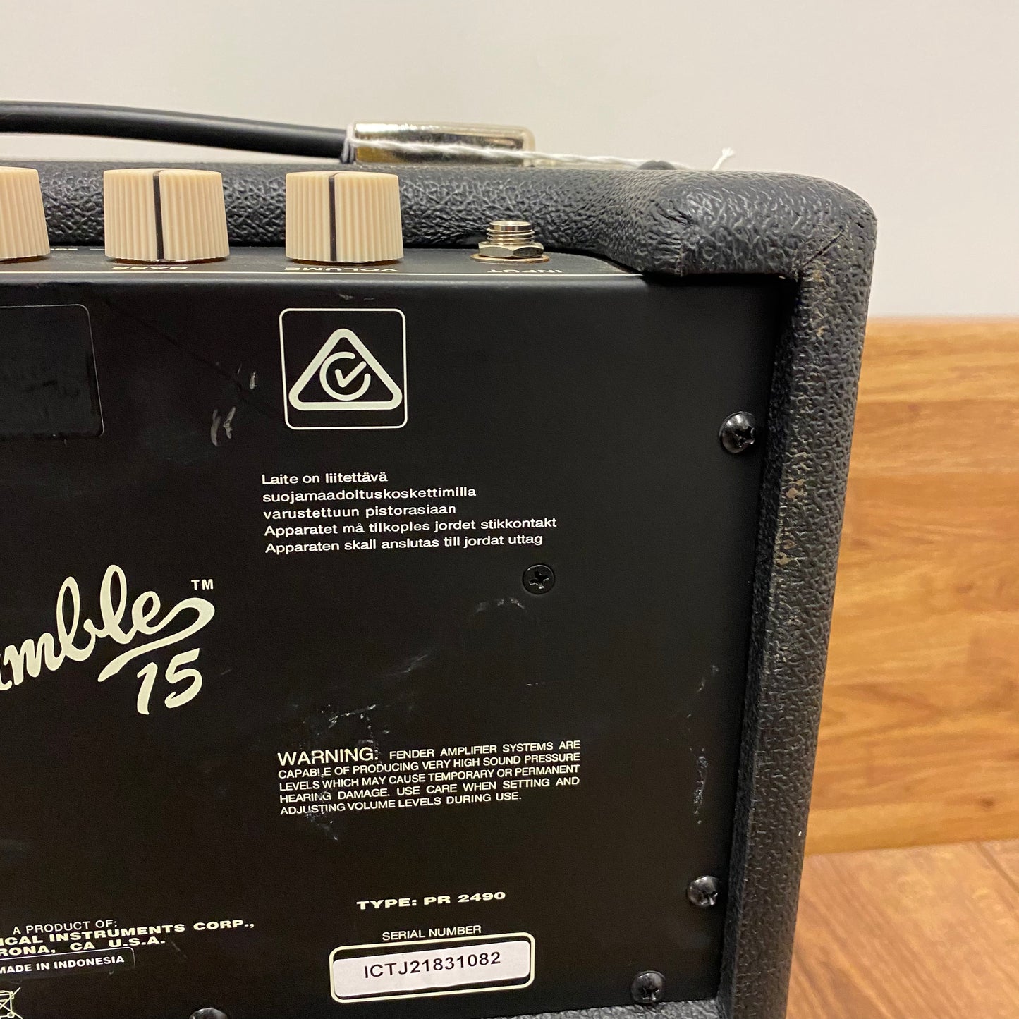 Pre-Owned Fender Rumble 15 Bass Practice Amp