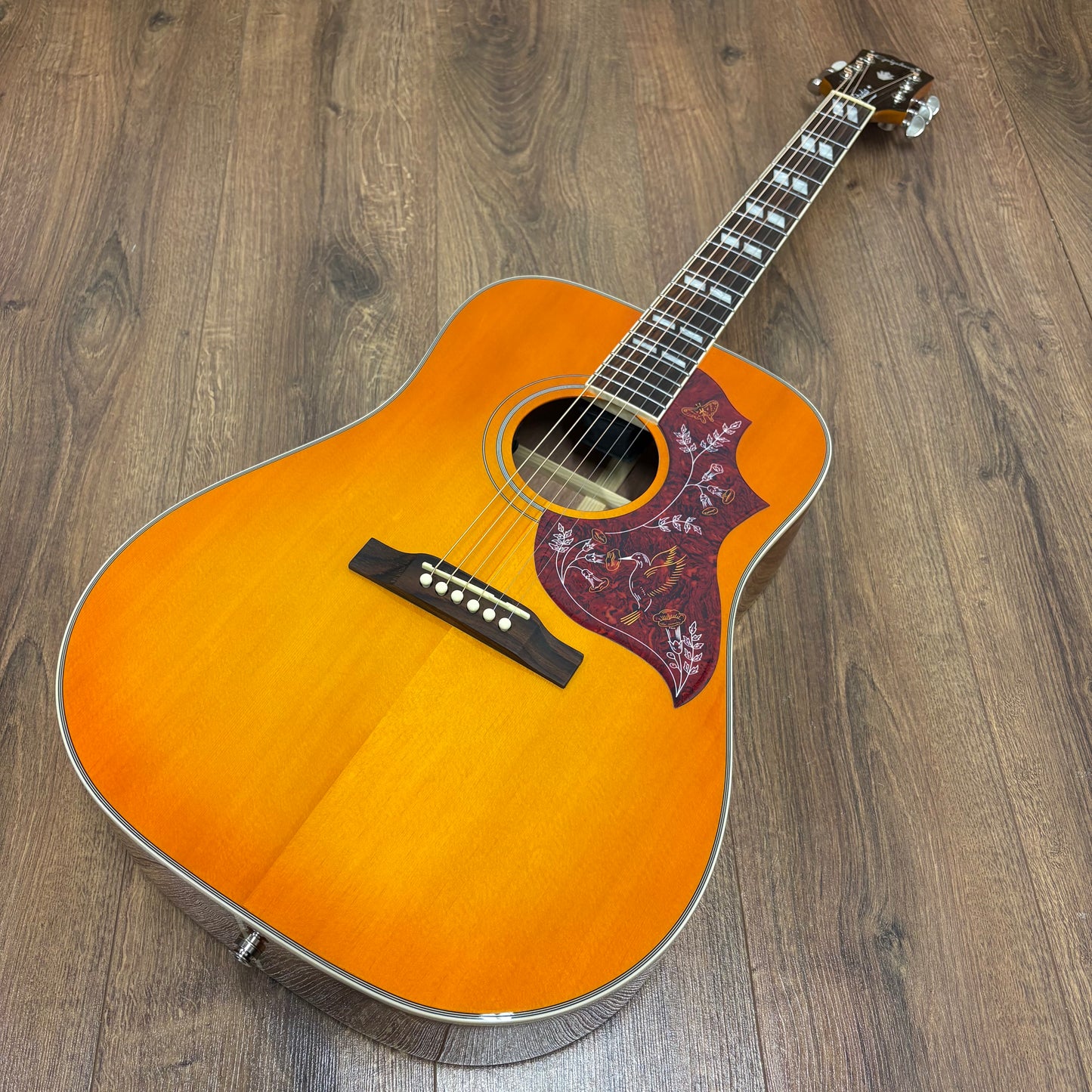 Pre-Owned Epiphone Hummingbird Studio Electro-Acoustic - Heritage Cherry Sunburst