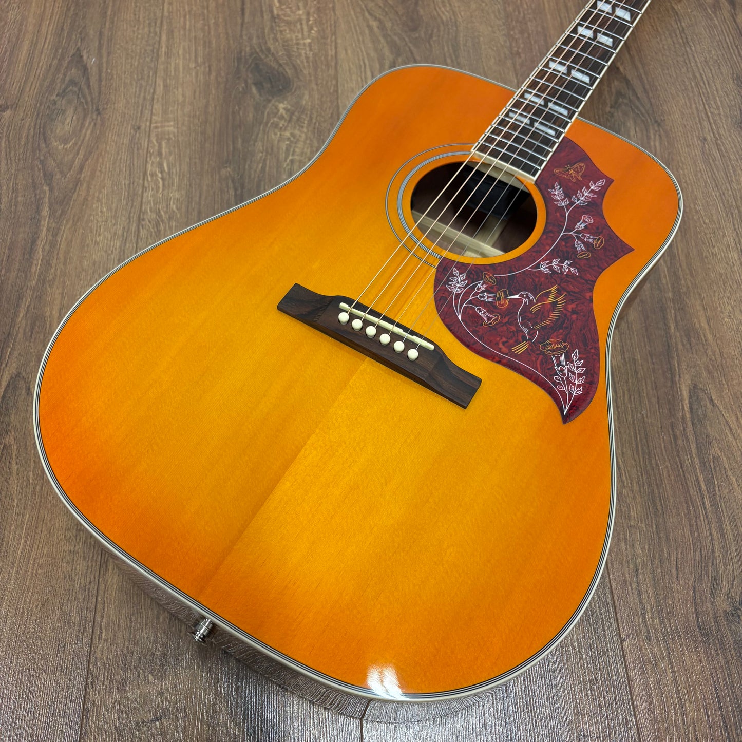 Pre-Owned Epiphone Hummingbird Studio Electro-Acoustic - Heritage Cherry Sunburst