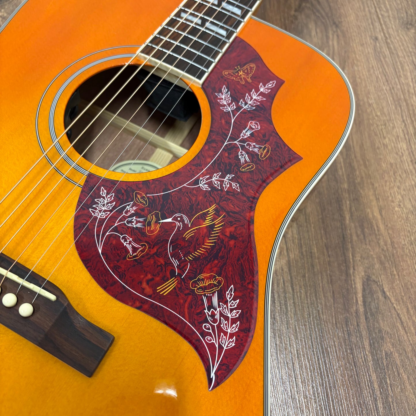 Pre-Owned Epiphone Hummingbird Studio Electro-Acoustic - Heritage Cherry Sunburst