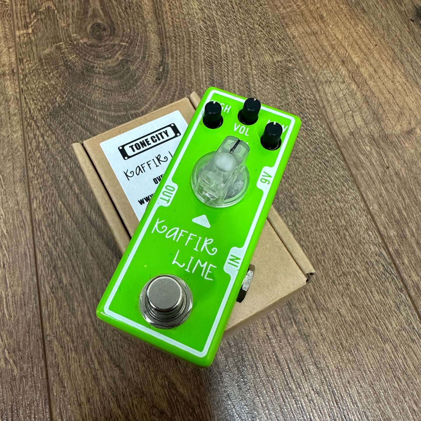 Pre-Owned Tone City Kaffir Lime Overdrive Pedal