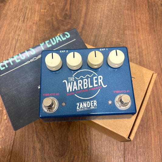 Pre-Owned Zander Circuitry The Warbler Dual Vintage Vibrato Pedal