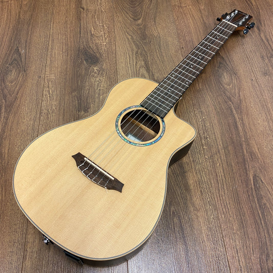 Pre-Owned Cordoba Mini II EB-CE Travel Size Nylon Acoustic Guitar