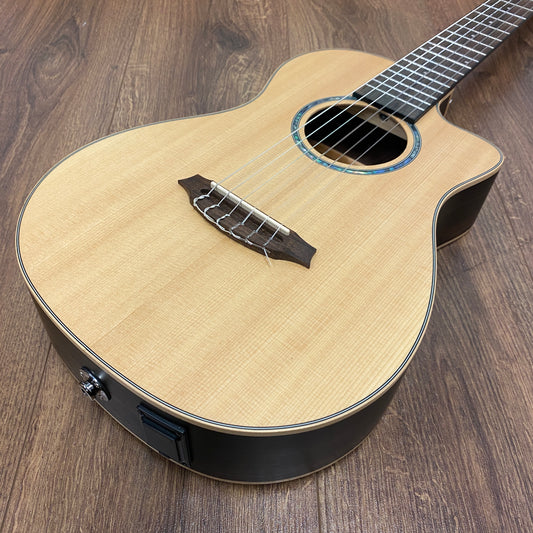 Pre-Owned Cordoba Mini II EB-CE Travel Size Nylon Acoustic Guitar