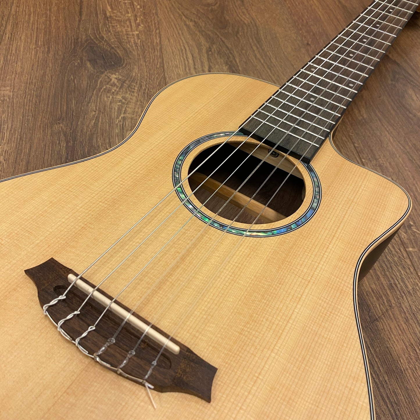 Pre-Owned Cordoba Mini II EB-CE Travel Size Nylon Acoustic Guitar
