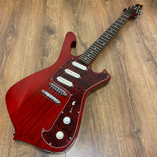 Pre-Owned Ibanez FRM100 PGM Paul Gilbert Fireman - Trans Red