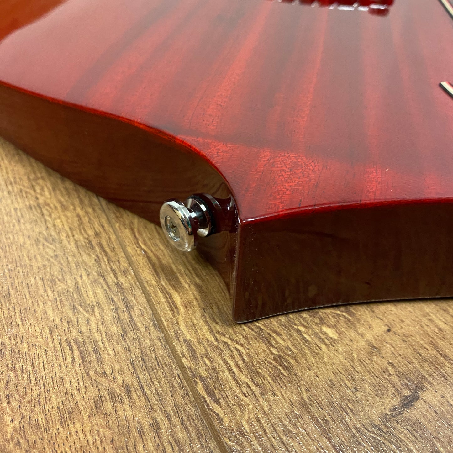 Pre-Owned Ibanez FRM100 PGM Paul Gilbert Fireman - Trans Red