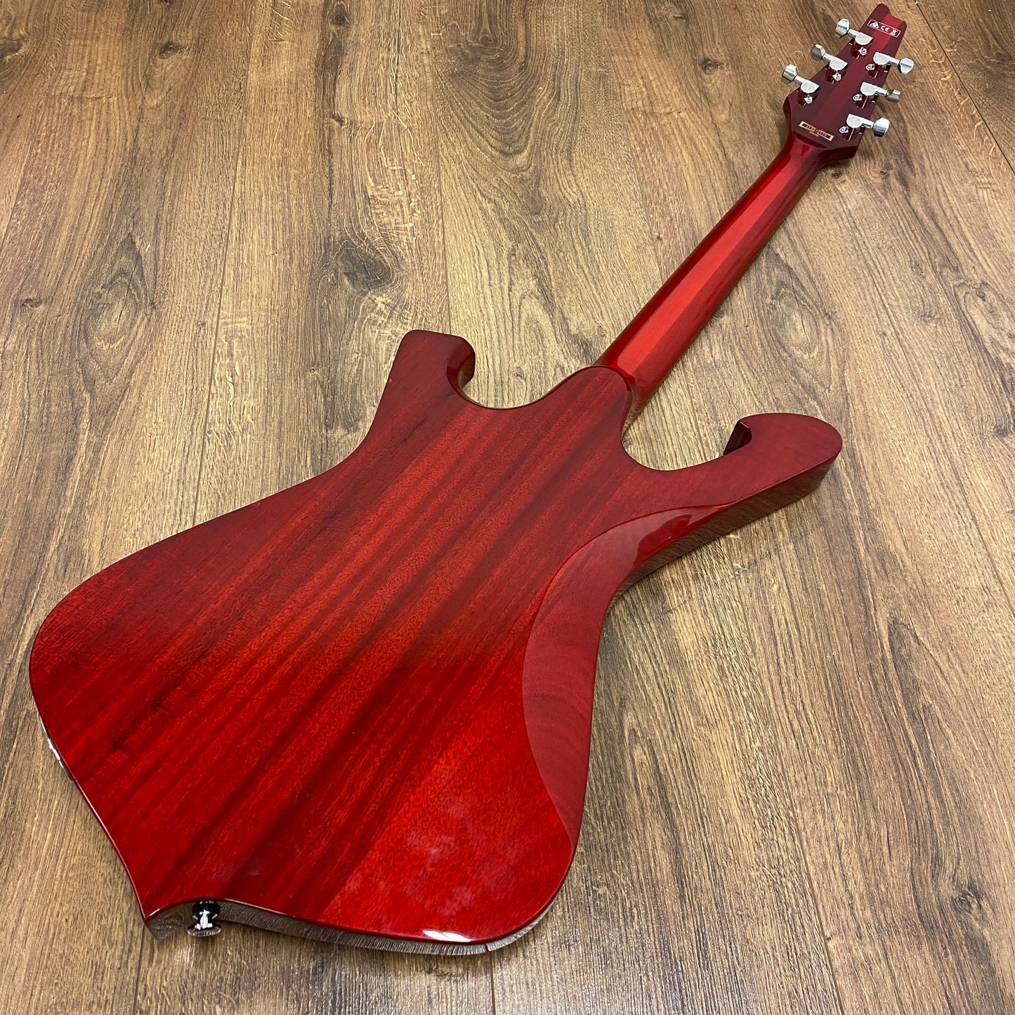 Pre-Owned Ibanez FRM100 PGM Paul Gilbert Fireman - Trans Red