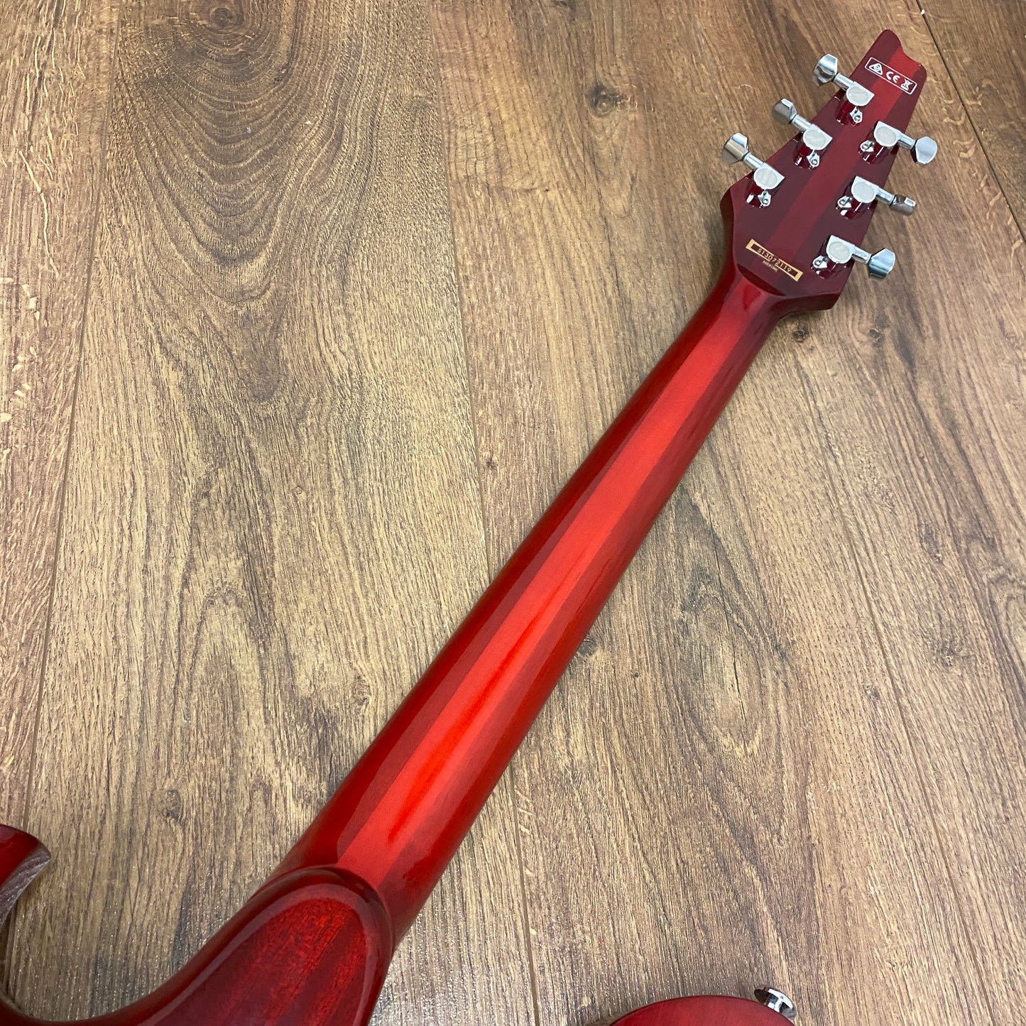 Pre-Owned Ibanez FRM100 PGM Paul Gilbert Fireman - Trans Red