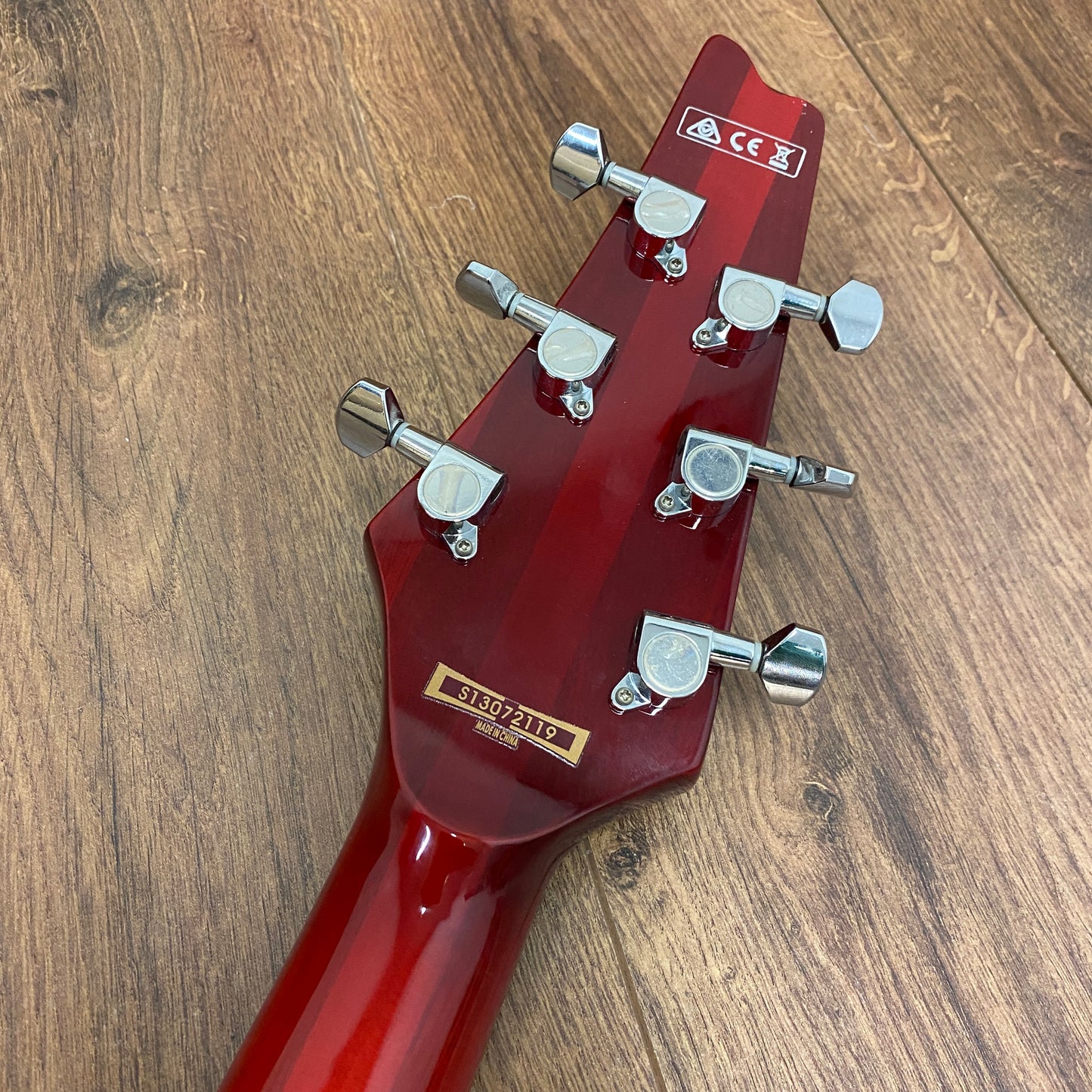 Pre-Owned Ibanez FRM100 PGM Paul Gilbert Fireman - Trans Red