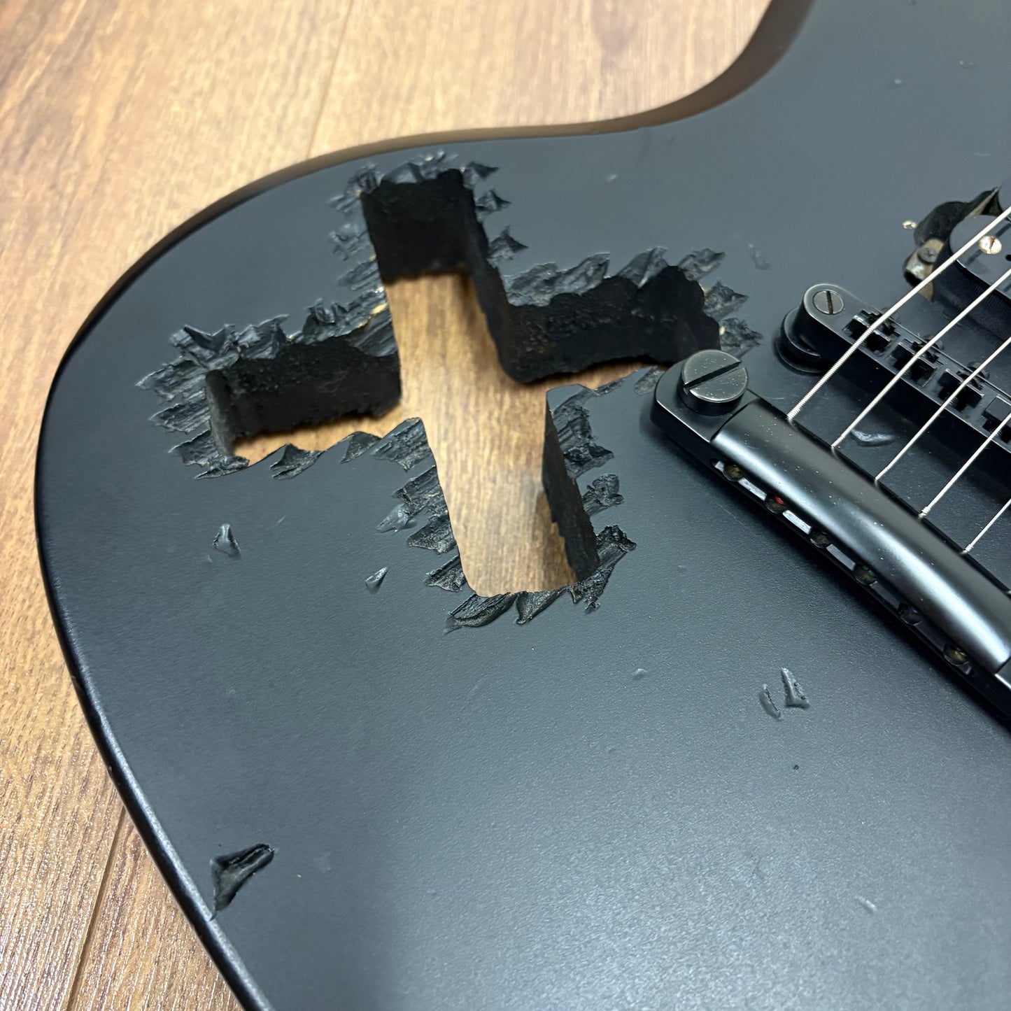 Pre-Owned Epiphone Pierced SG Standard - Matte Black