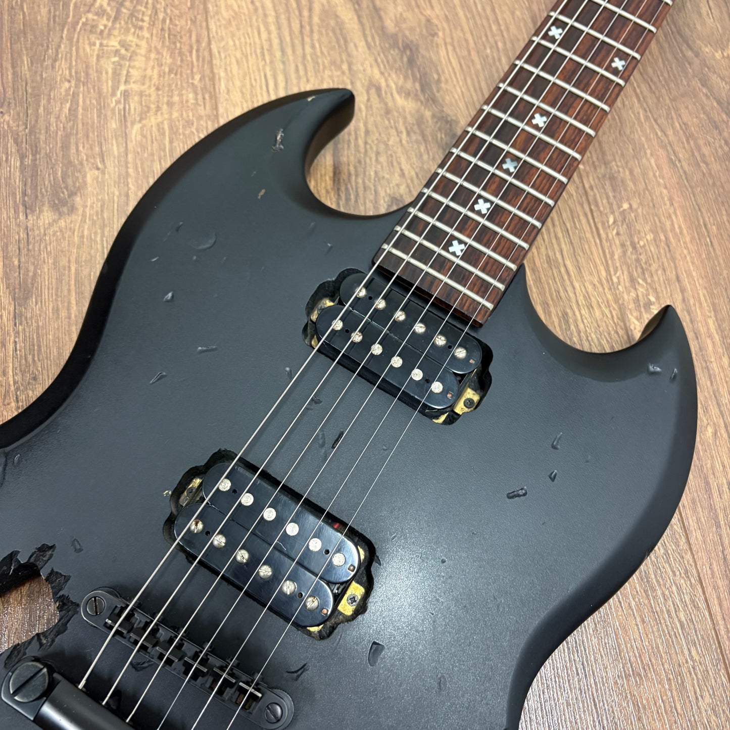 Pre-Owned Epiphone Pierced SG Standard - Matte Black