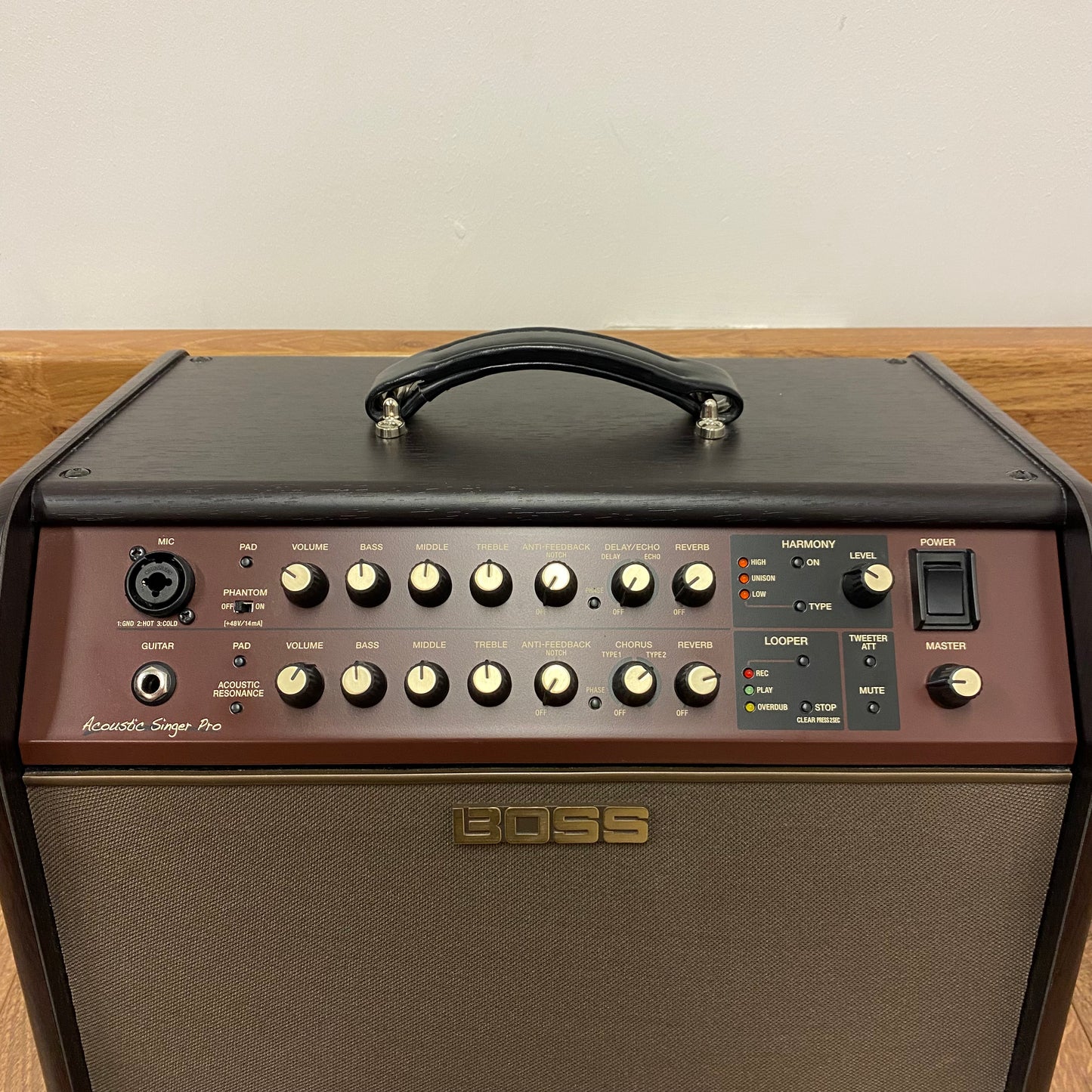 Pre-Owned Boss Acoustic Singer Pro 120w Amp