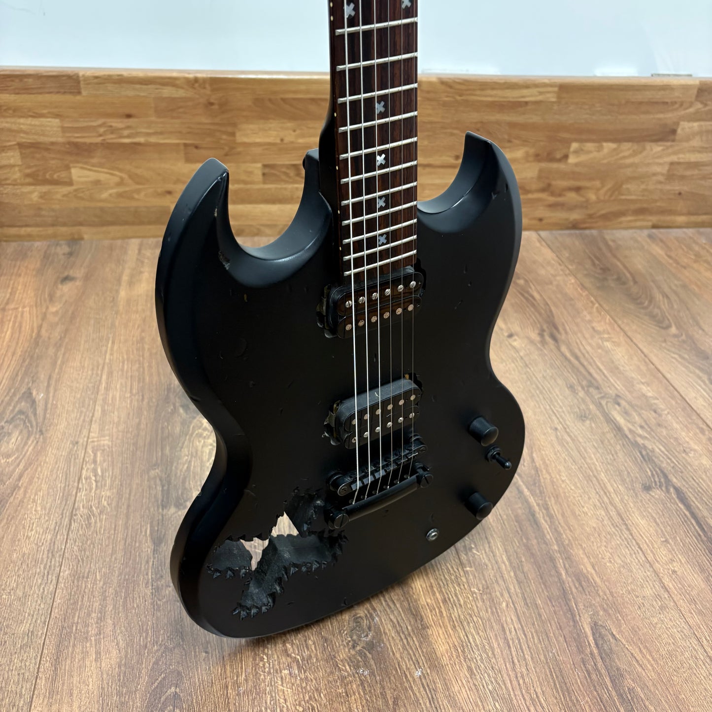 Pre-Owned Epiphone Pierced SG Standard - Matte Black