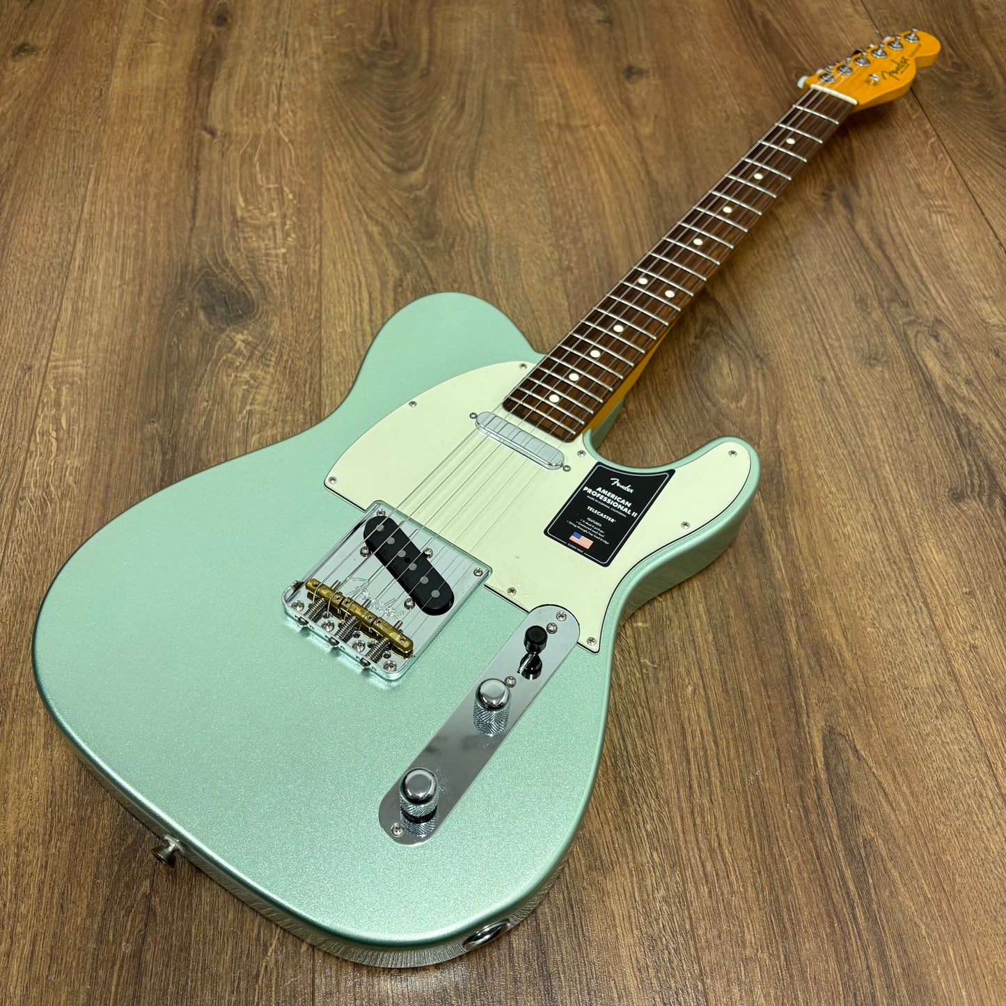 Pre-Owned Fender American Professional II Tele - Mystic Surf Green