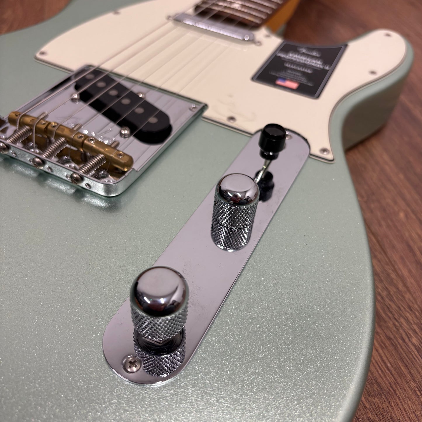 Pre-Owned Fender American Professional II Tele - Mystic Surf Green