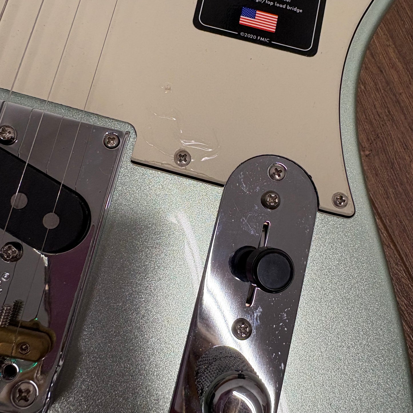 Pre-Owned Fender American Professional II Tele - Mystic Surf Green