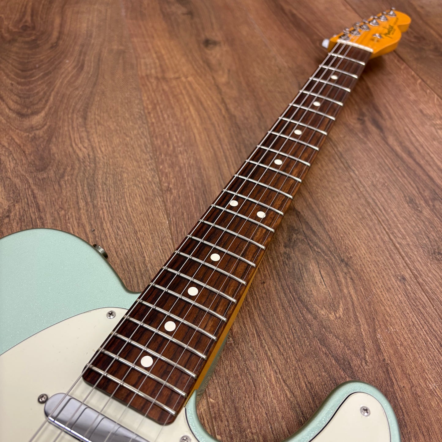 Pre-Owned Fender American Professional II Tele - Mystic Surf Green