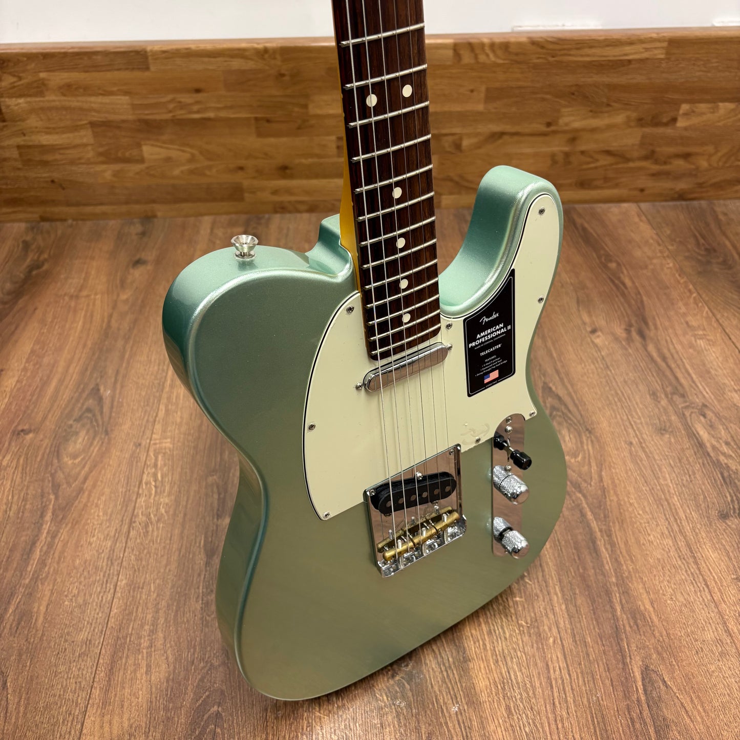 Pre-Owned Fender American Professional II Tele - Mystic Surf Green