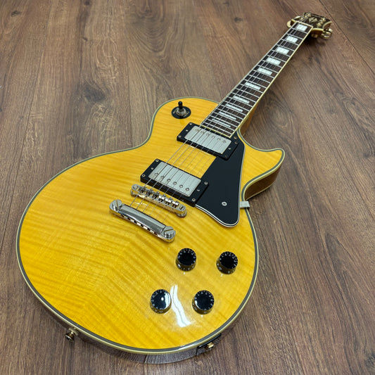 Pre-Owned Epiphone Les Paul Custom - Natural Flame