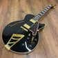 Pre-Owned D'Angelico Excel SS Semi-Hollow - Solid Black