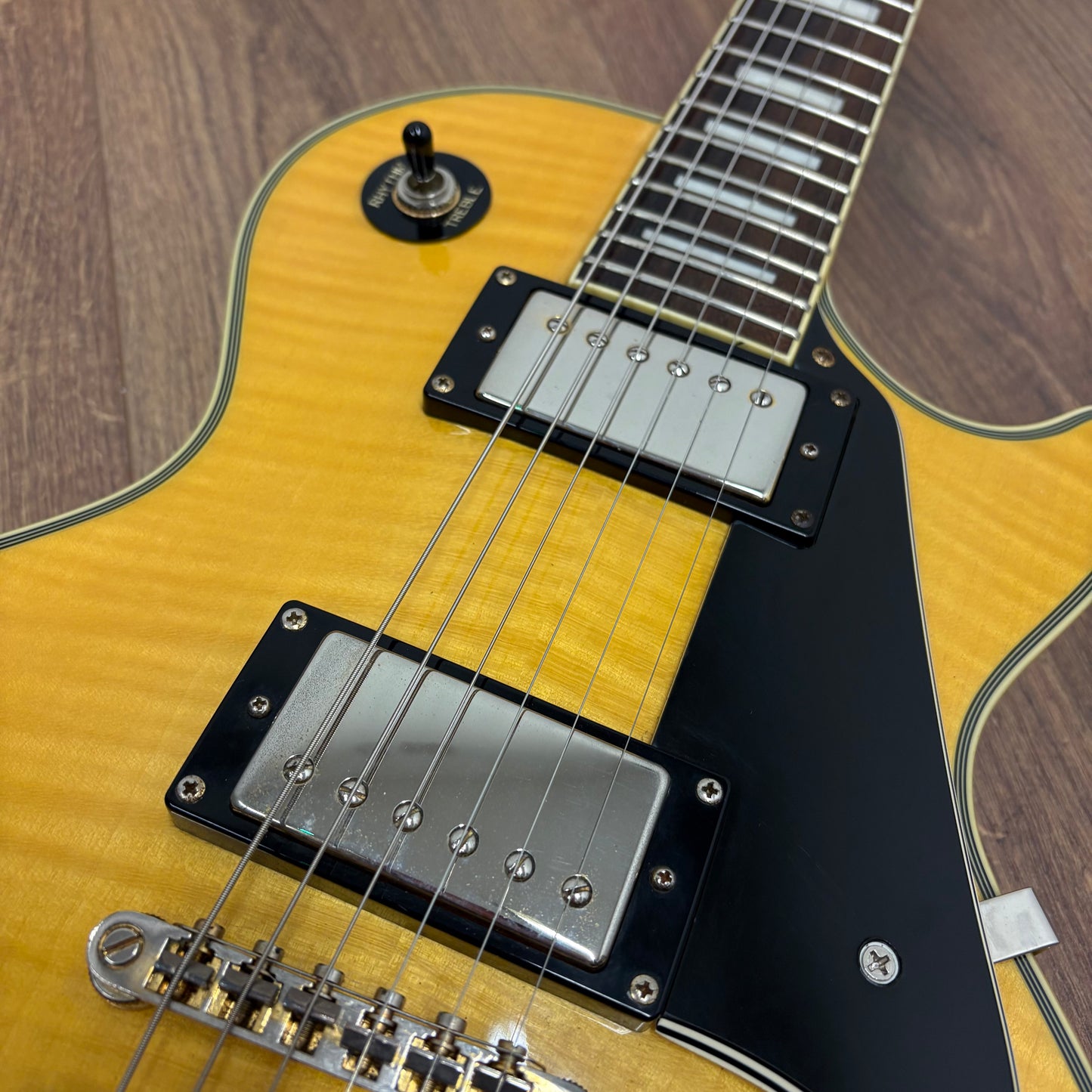 Pre-Owned Epiphone Les Paul Custom - Natural Flame