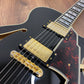 Pre-Owned D'Angelico Excel SS Semi-Hollow - Solid Black