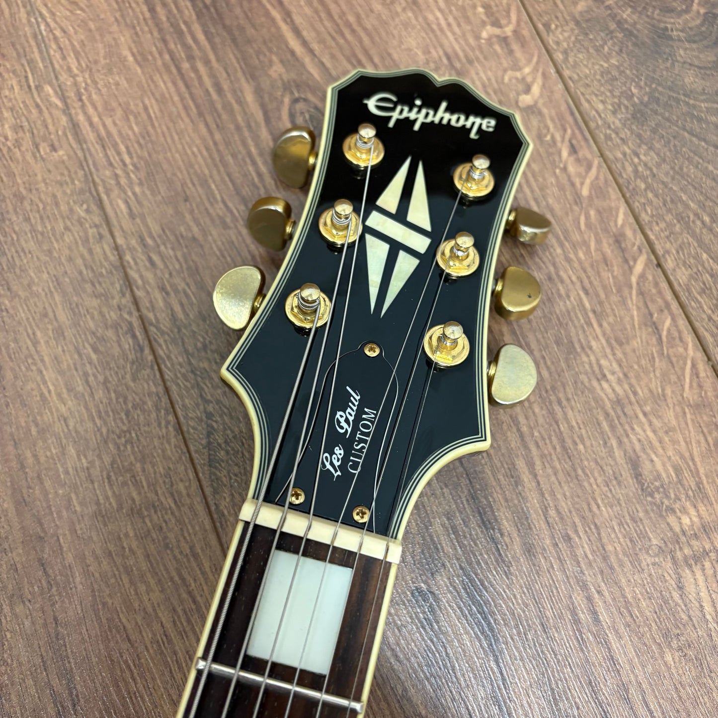 Pre-Owned Epiphone Les Paul Custom - Natural Flame