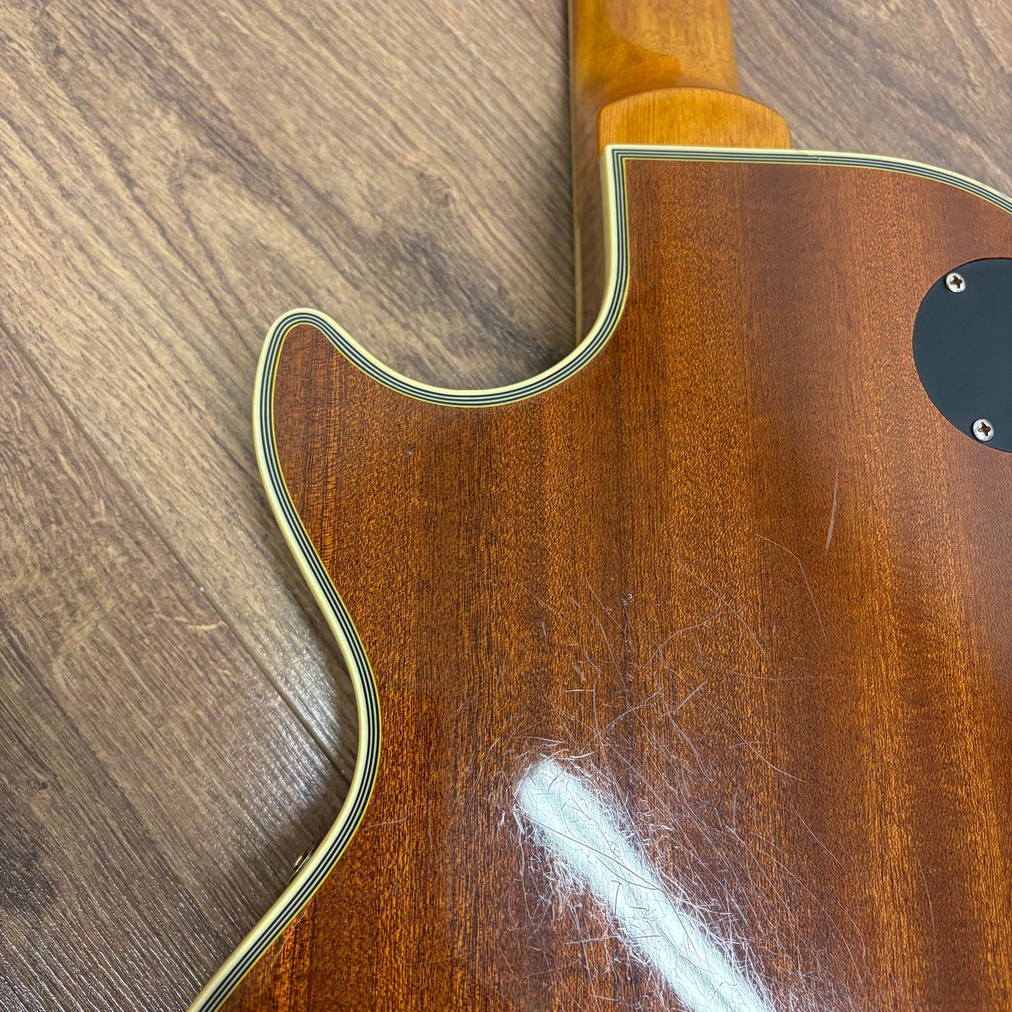 Pre-Owned Epiphone Les Paul Custom - Natural Flame