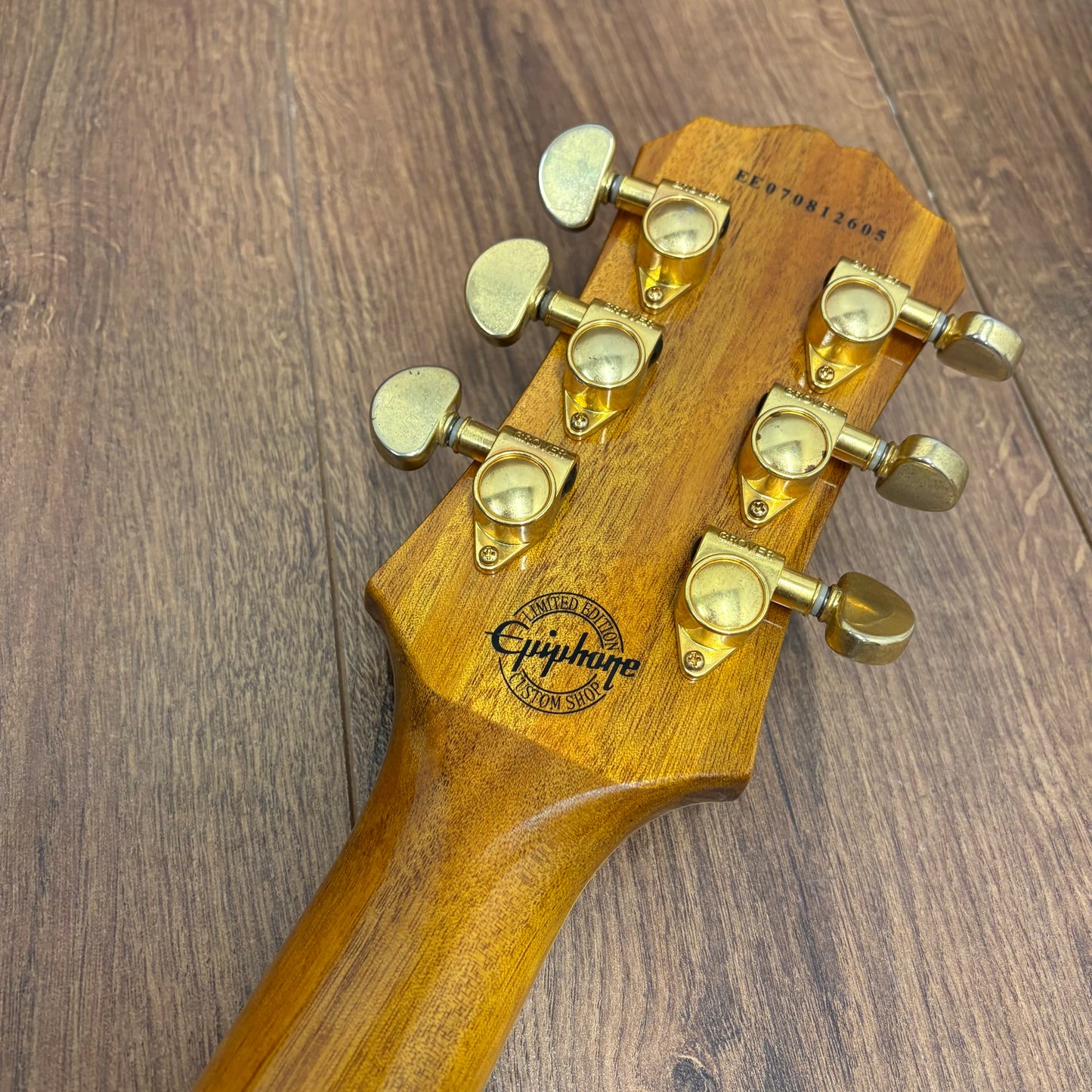 Pre-Owned Epiphone Les Paul Custom - Natural Flame